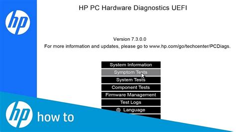 hard drive test hp bios|hp hardware testing windows 10.